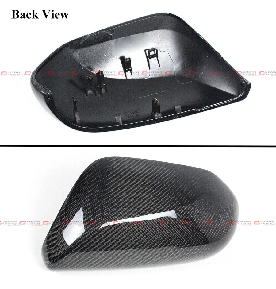 Replacement Carbon Fiber Mirror Cover Caps fit for Toyota Camry LE SE XLE XSE 2025 2026+ - Image 2