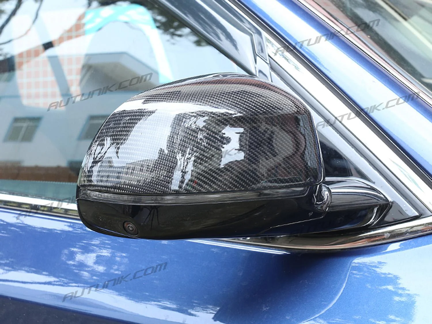 Real Carbon Fiber Mirror Cover Caps for BMW X4 F26 X5 F15 X6 F16 Replacement Caps bm20 - Image 3