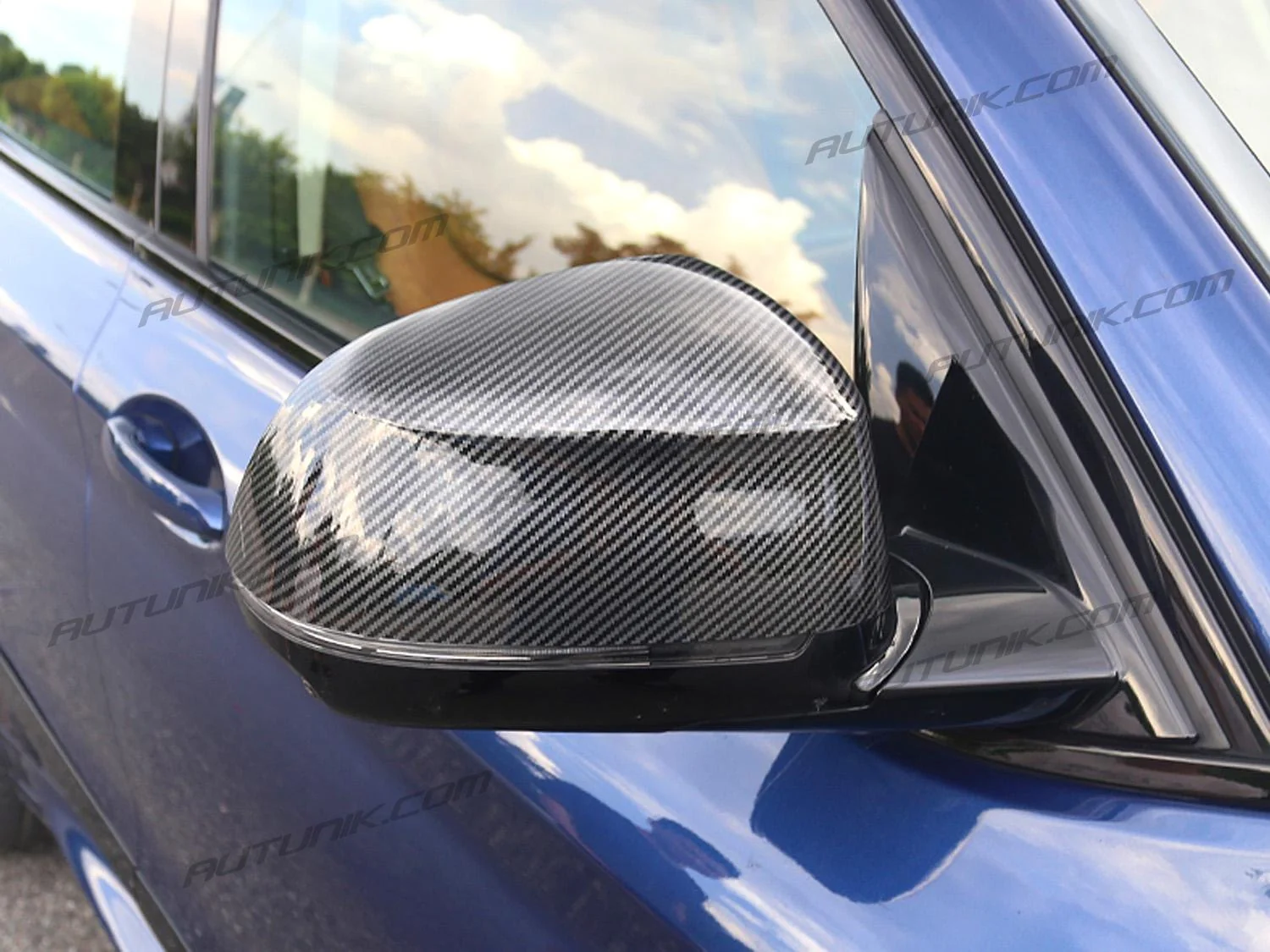 Real Carbon Fiber Mirror Cover Caps for BMW X4 F26 X5 F15 X6 F16 Replacement Caps bm20 - Image 4