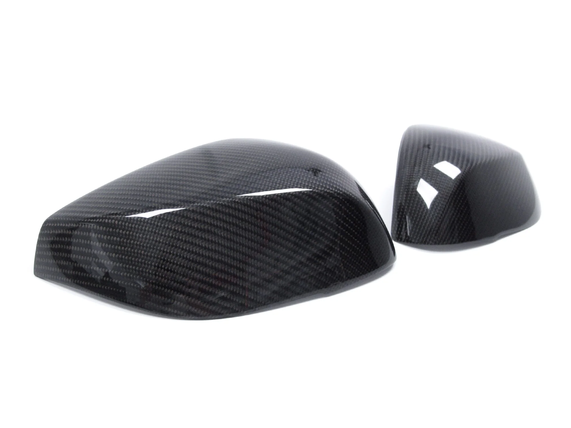Pair For Infiniti QX30 Q50 Q60 Q70 Real Carbon Fiber Side Mirror Cover Caps Replacement - Image 5