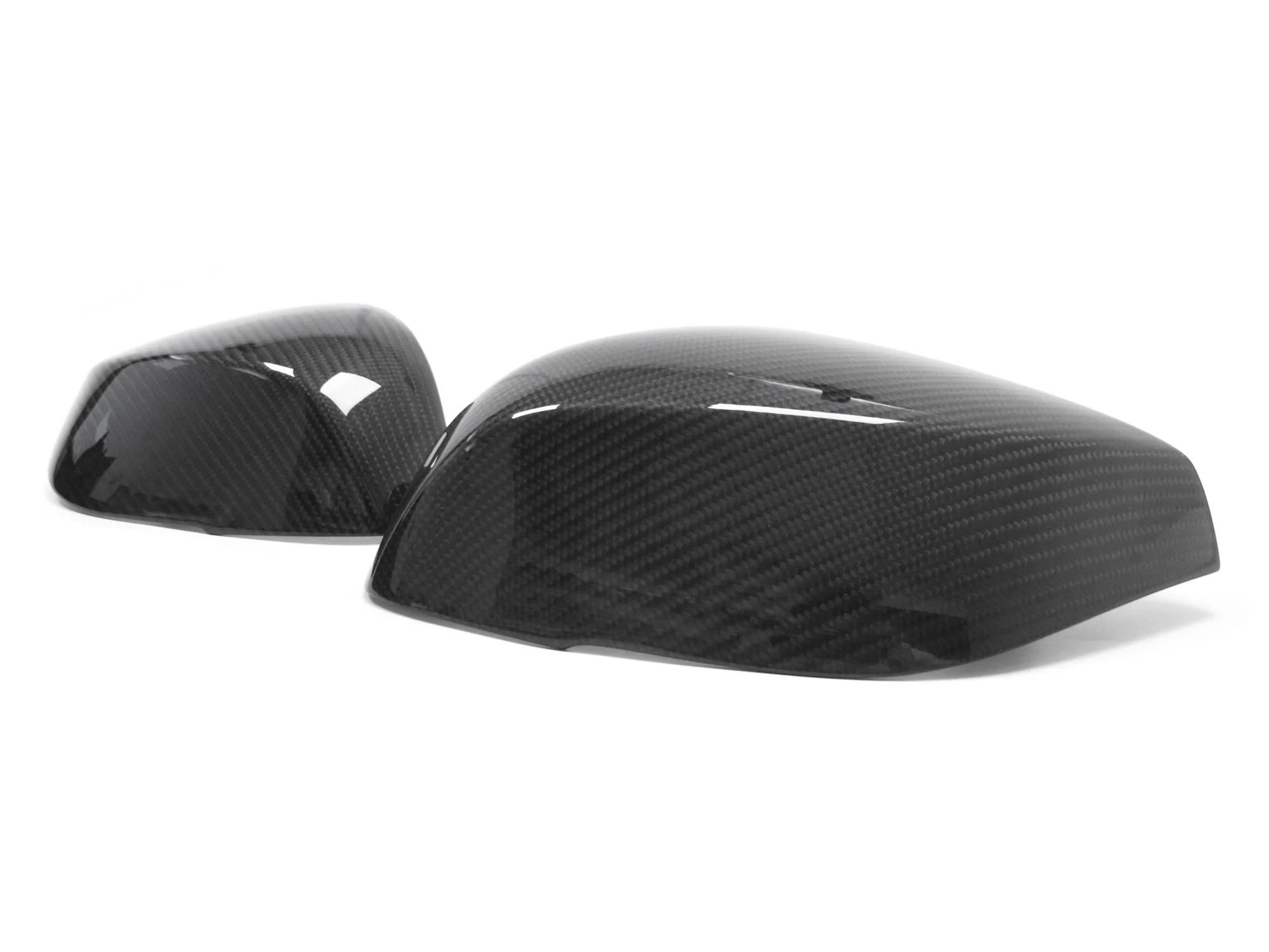 Pair For Infiniti QX30 Q50 Q60 Q70 Real Carbon Fiber Side Mirror Cover Caps Replacement - Image 6
