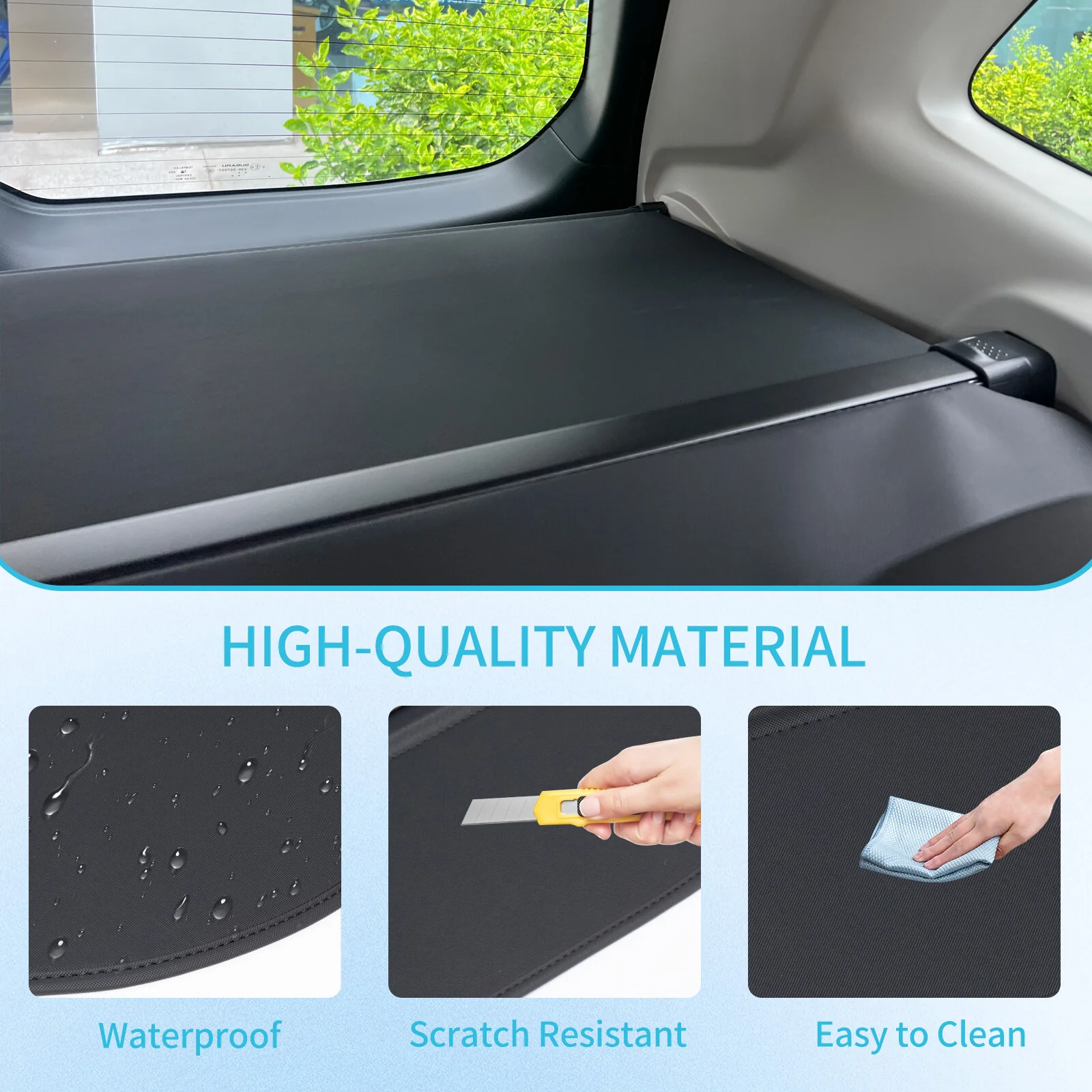 Retractable Cargo Cover Rear Trunk Shield For Mazda CX-5 2017–2025 SUV 5-Seater - Image 5