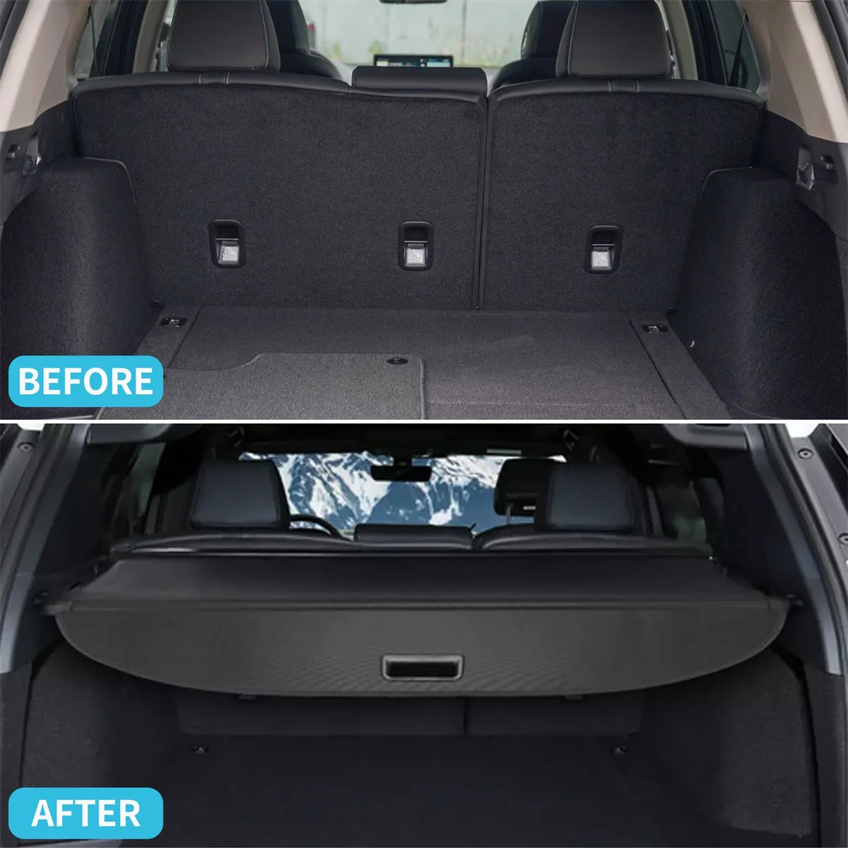 Retractable Rear Cargo Cover For Acura RDX 2019–2025 Security Shield - Image 5