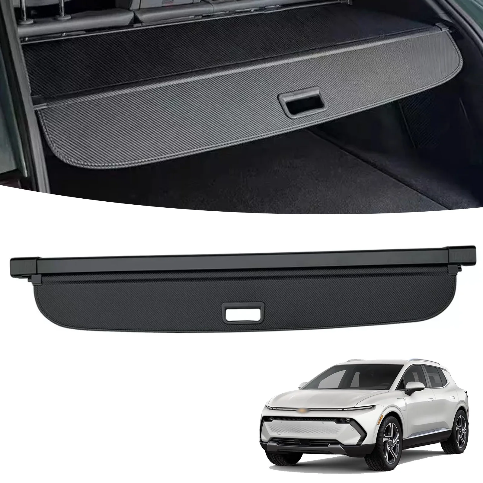 Retractable Rear Cargo Cover For Chevrolet Equinox EV 2024–2025 Security Shield - Image 2