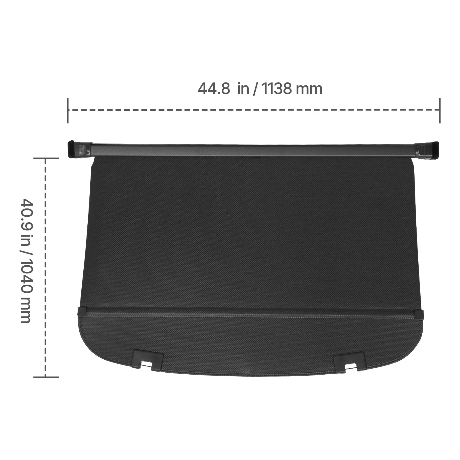Retractable Rear Cargo Cover For Mazda CX-5 2017–2025 Carbon Fiber Texture - Image 8