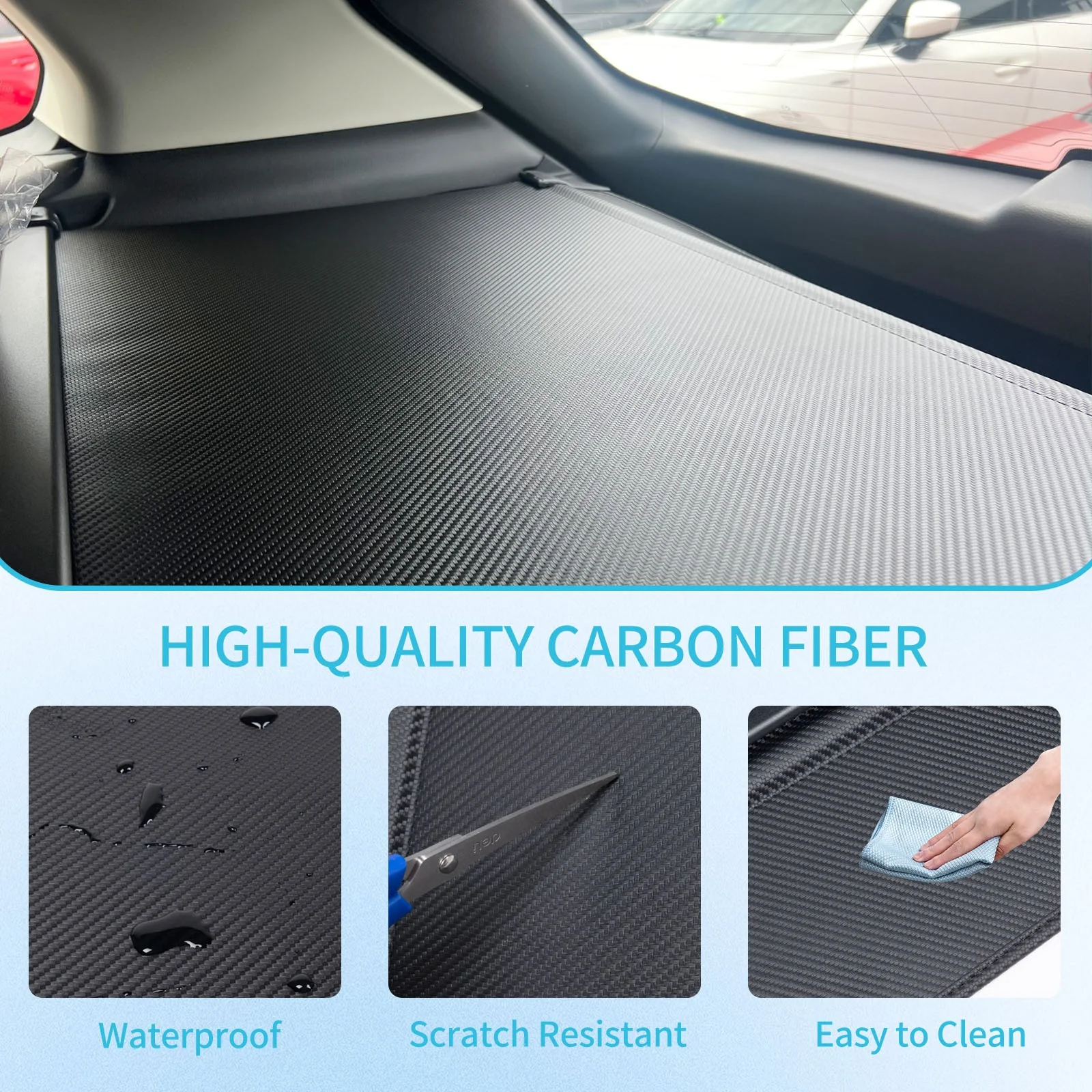 Retractable Rear Cargo Cover For Toyota RAV4 2019–2024 Security Shield - Image 5