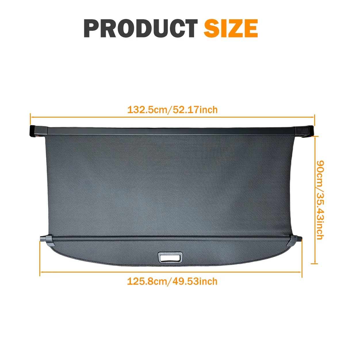 Retractable Rear Cargo Cover For VW Atlas Cross Sport 2020–2025 Security Shield - Image 3