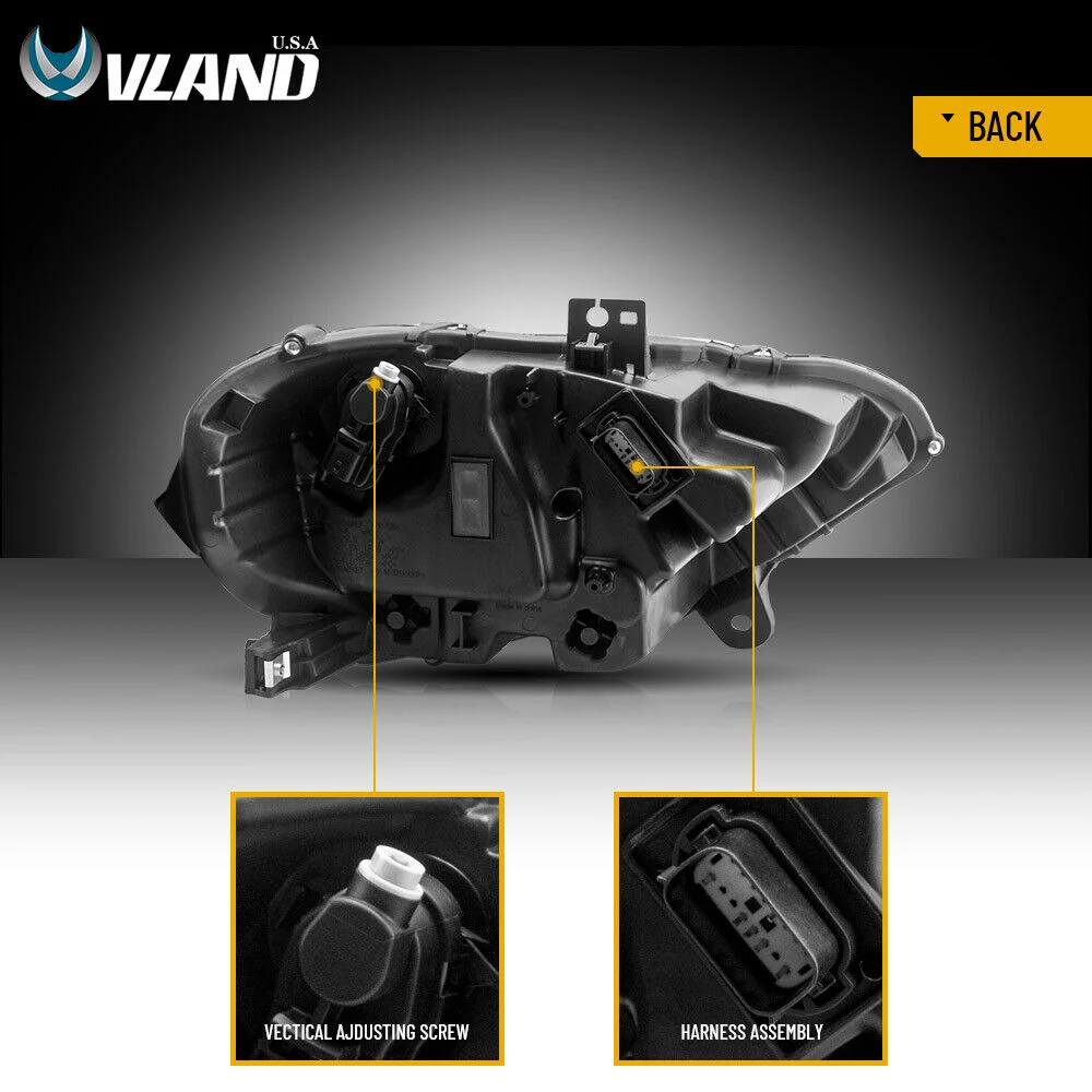 RGB LED Headlights For 2018-2023 Ford Mustang Color Change Front Lamps Sequential Turn - Image 13