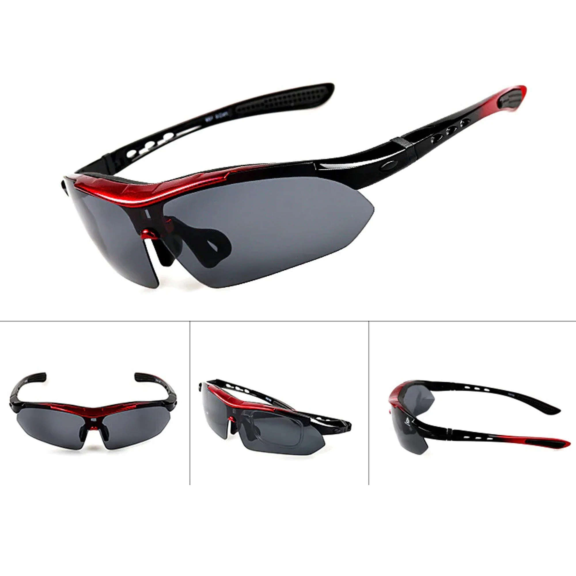 Riding Goggles Glasses Running Sports Polarized Sunglasses Men Women Bike Bicycle Eyewear - Image 2