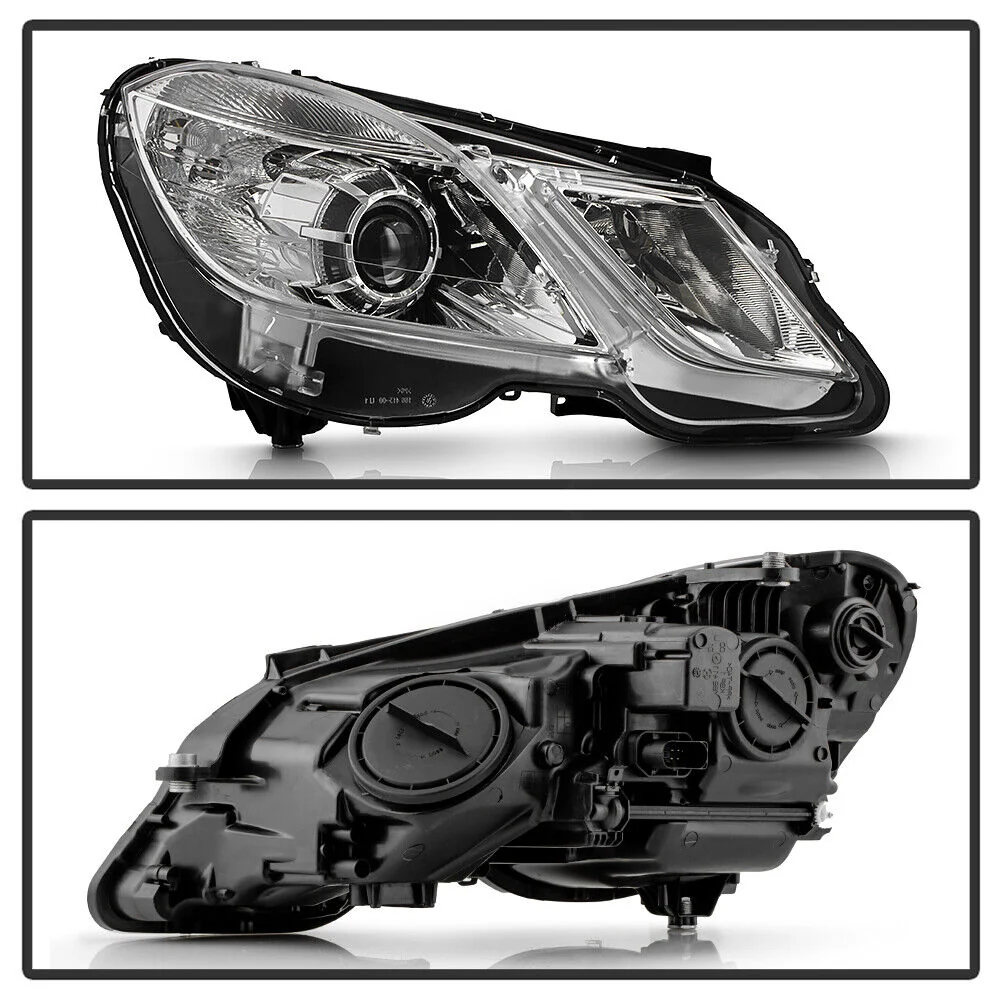 Right Passenger Side For 2010-2013 Mercedes Benz W212 E350 E550 Halogen Headlight Headlamp - Image 3
