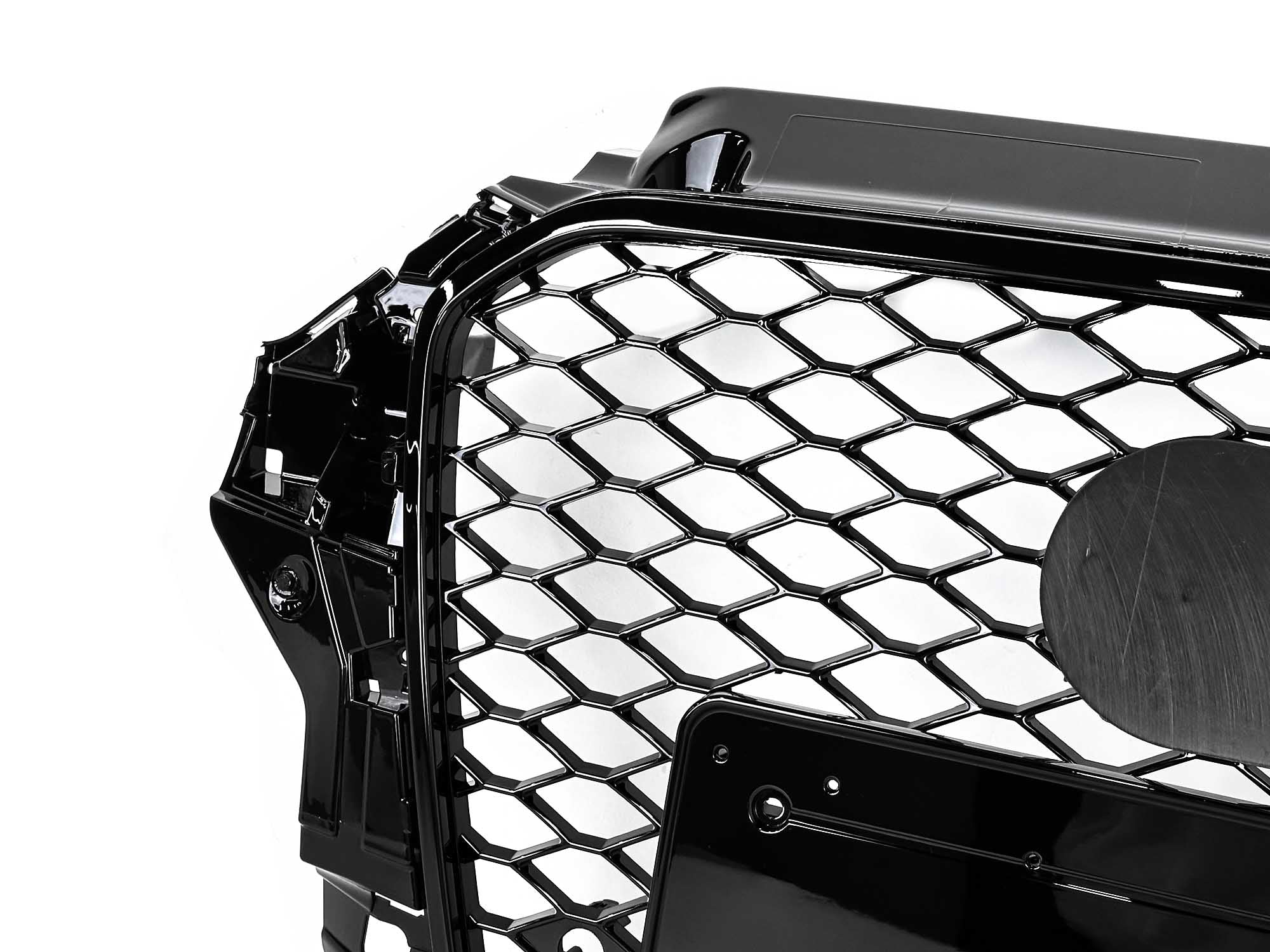 For 2014-2016 Audi A3 S3 8V RS3 Style Front Bumper Grille Glossy Black - Image 7