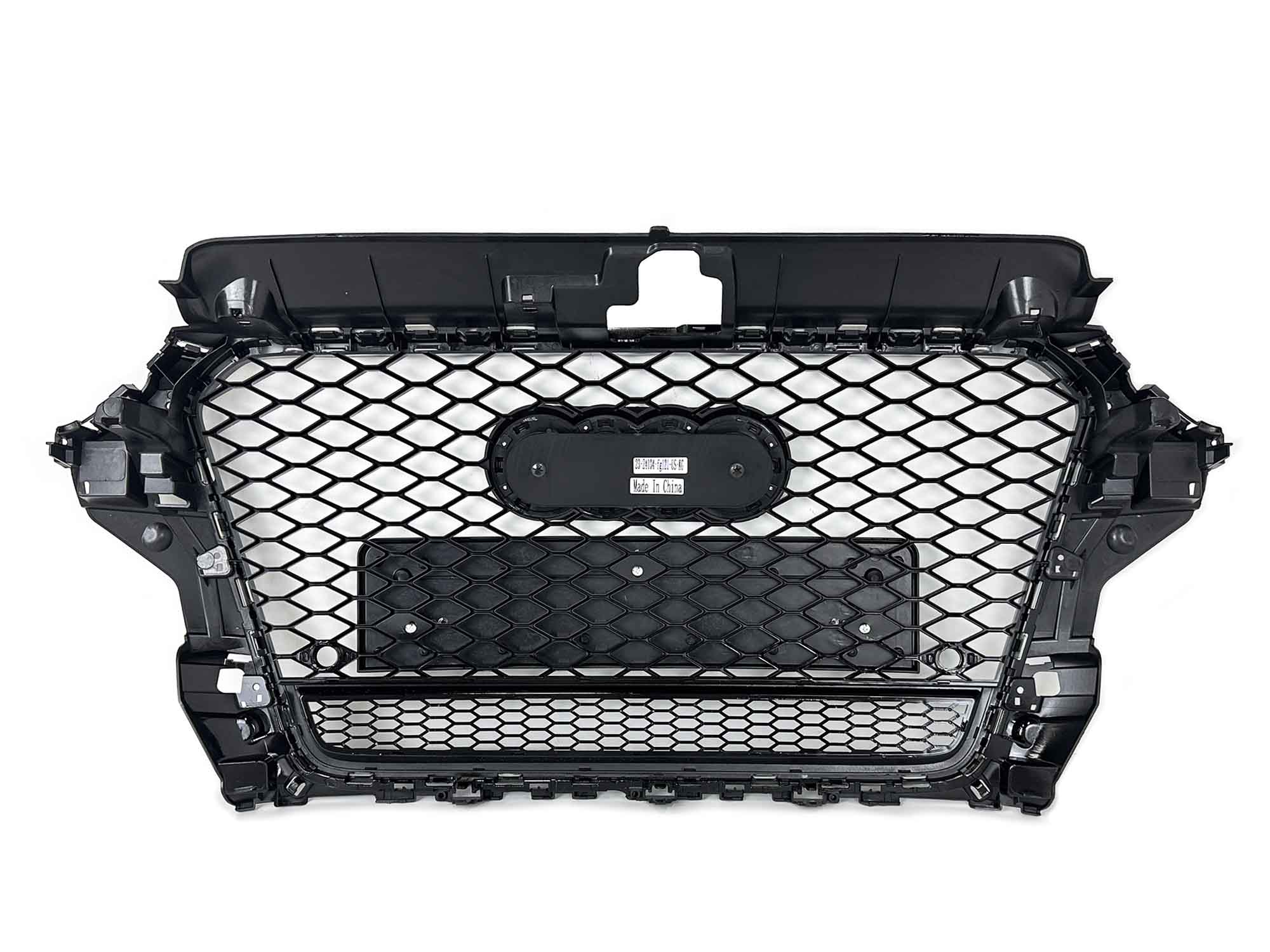 For 2014-2016 Audi A3 S3 8V RS3 Style Front Bumper Grille Glossy Black - Image 9