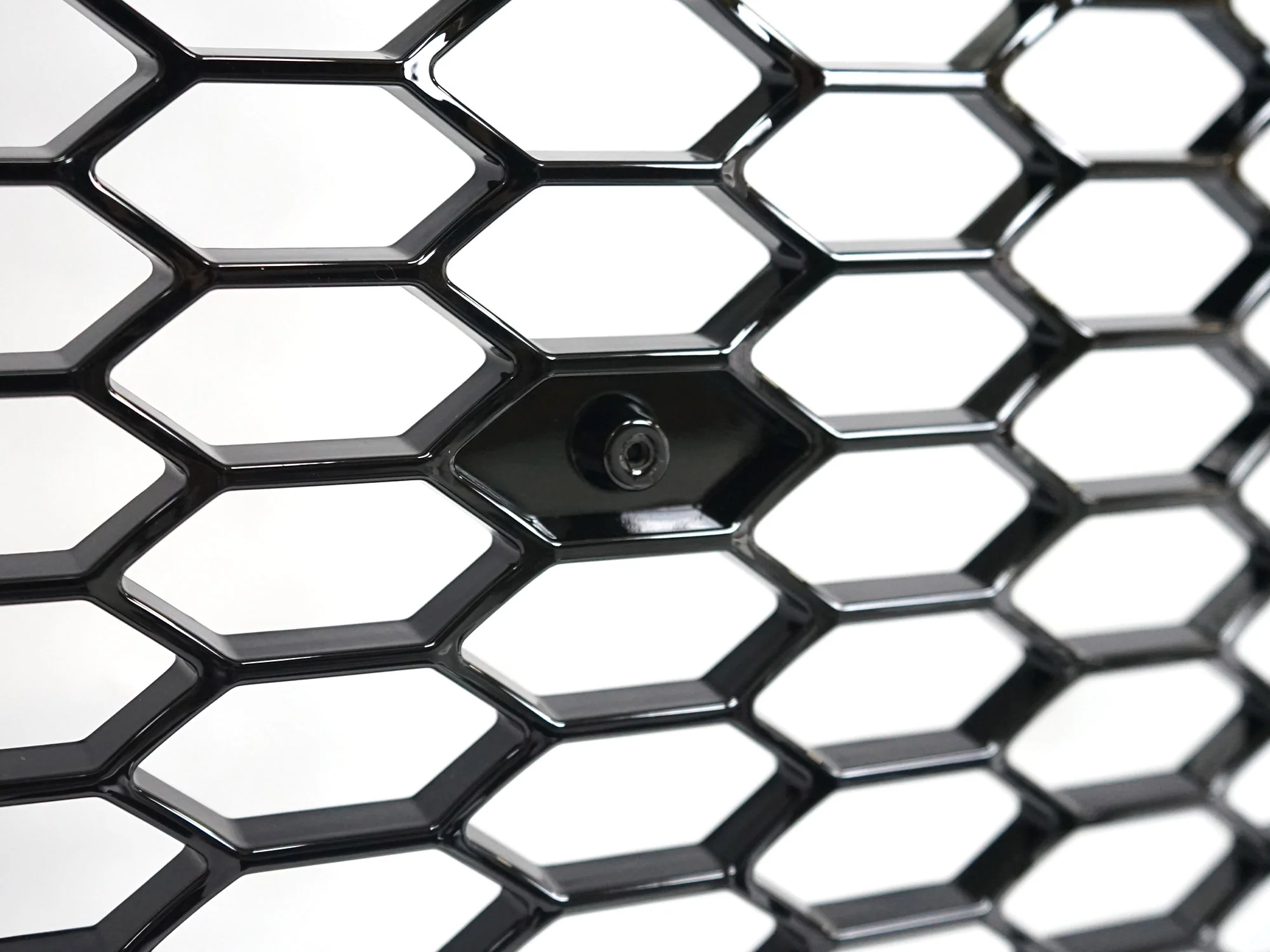 RS3 Style Front Grille Gloss Black for Audi A3 8P 09–13 Honeycomb Mesh - Image 8