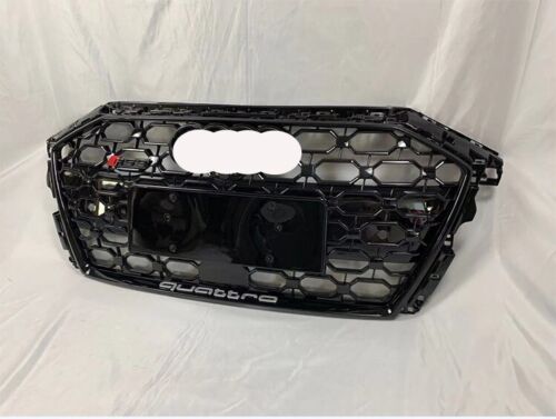 Honeycomb Black Front Grill for Audi A3 8Y S3 2022-2024 - Image 4