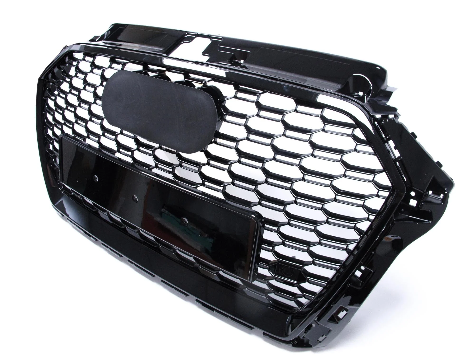 Black Honeycomb Front Grill for AUDI A3 8V S3 2017-2020 fg164 - Image 6