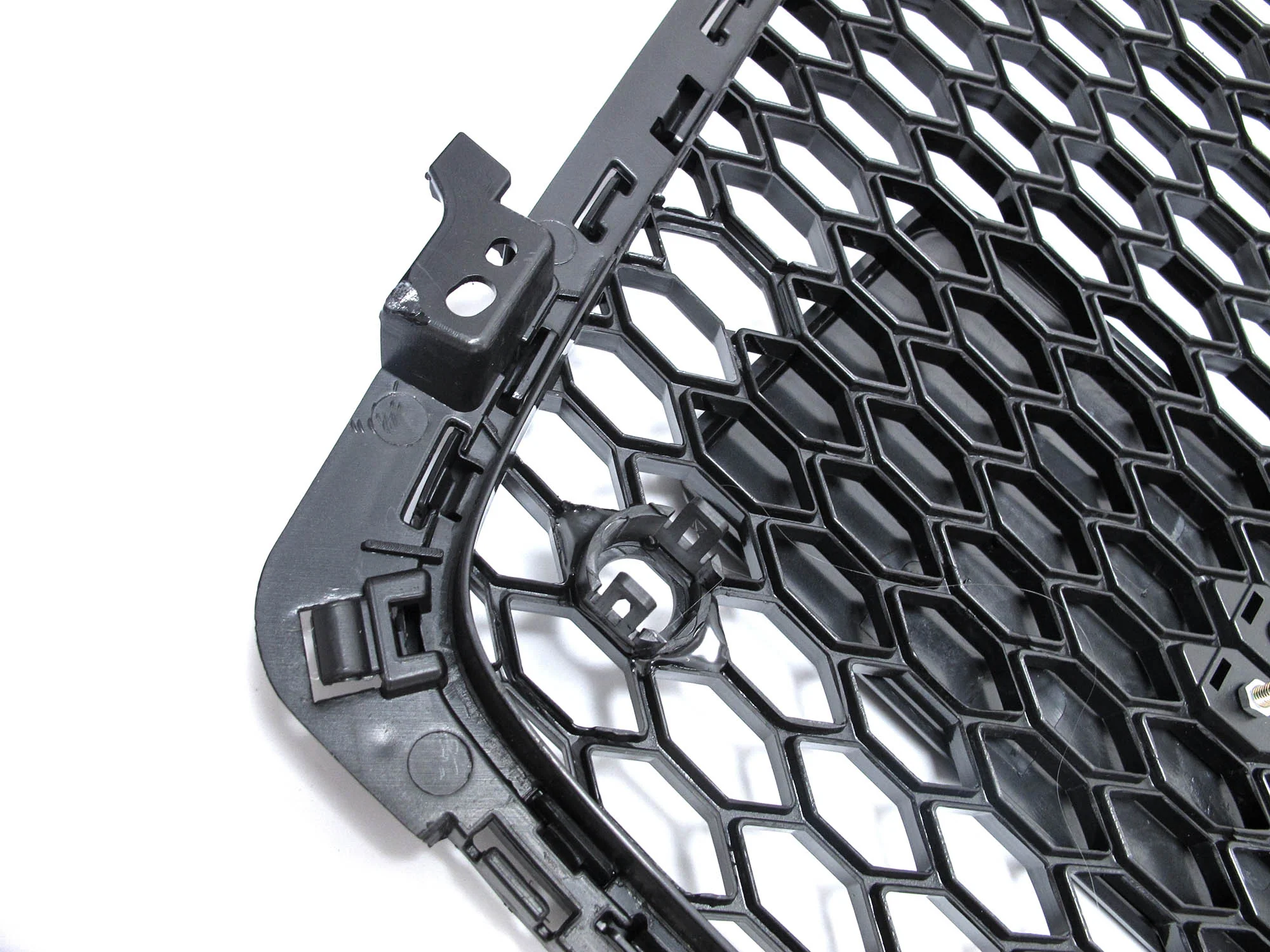 Honeycomb Black Front Grill For AUDI A4 B8 S4 2009-2011 2012 - Image 11