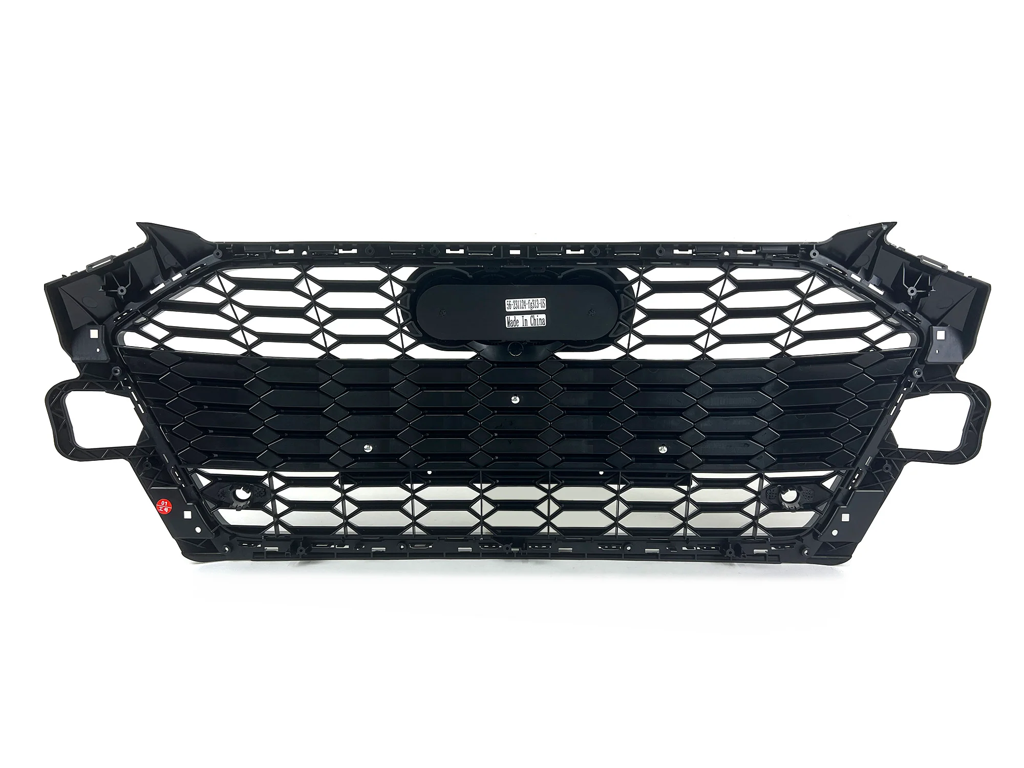 Honeycomb Black Front Grille for 2020-2024 Audi A4 B9 Sline S4 - Image 12