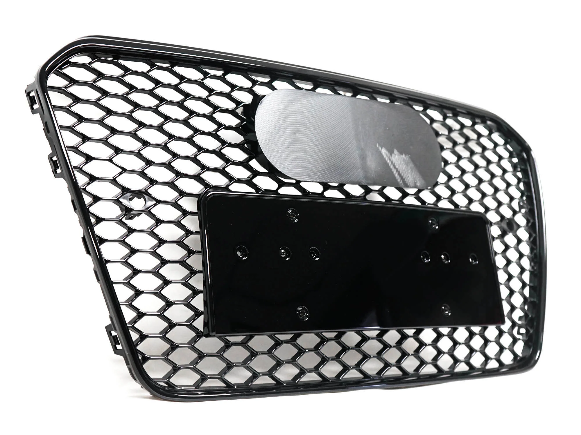 RS5 Style For 2013-2016 AUDI A5 S5 Front bumper black mesh Grill grille - Image 4