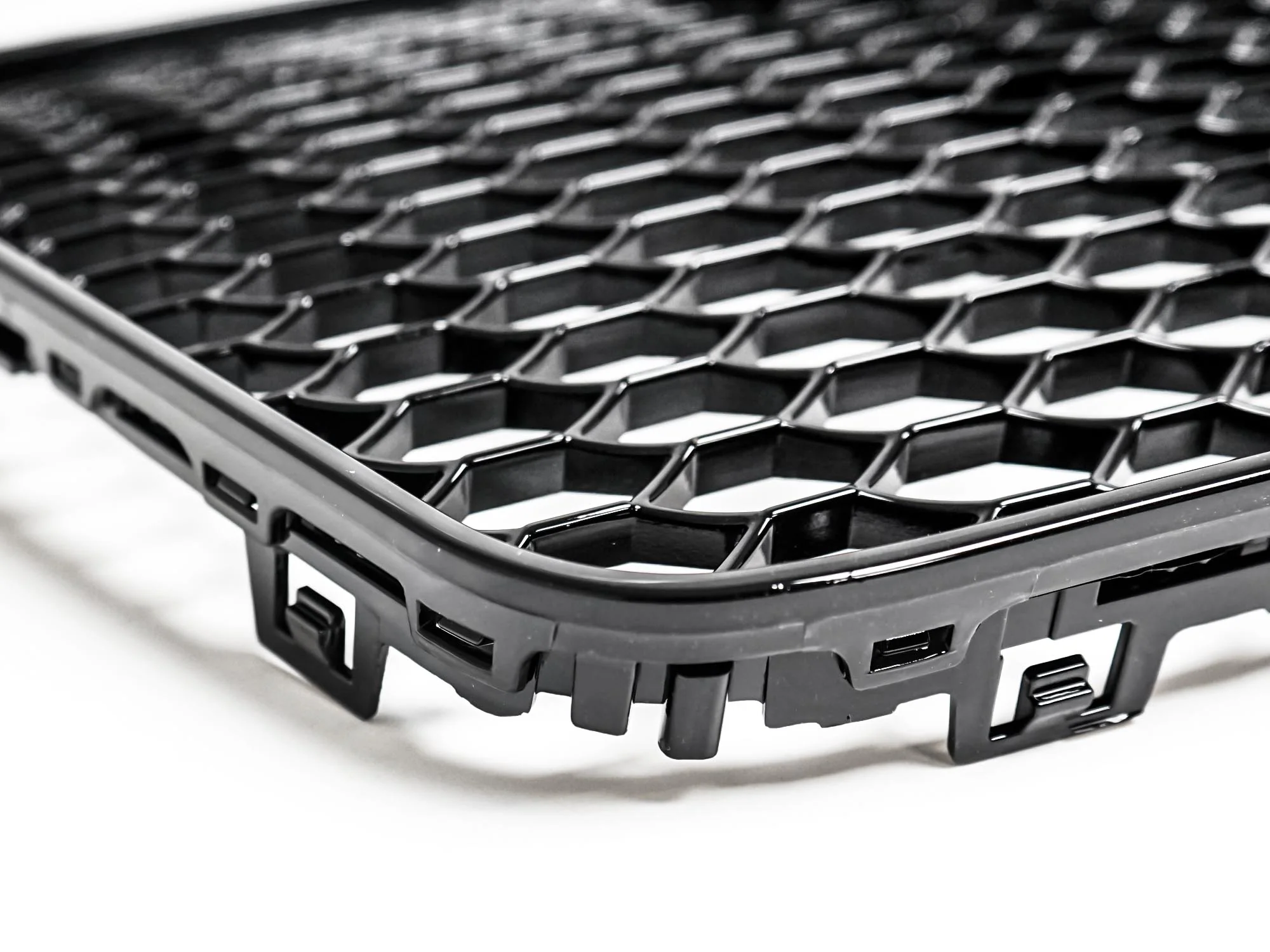 RS5 Style For 2013-2016 AUDI A5 S5 Front bumper black mesh Grill grille - Image 6