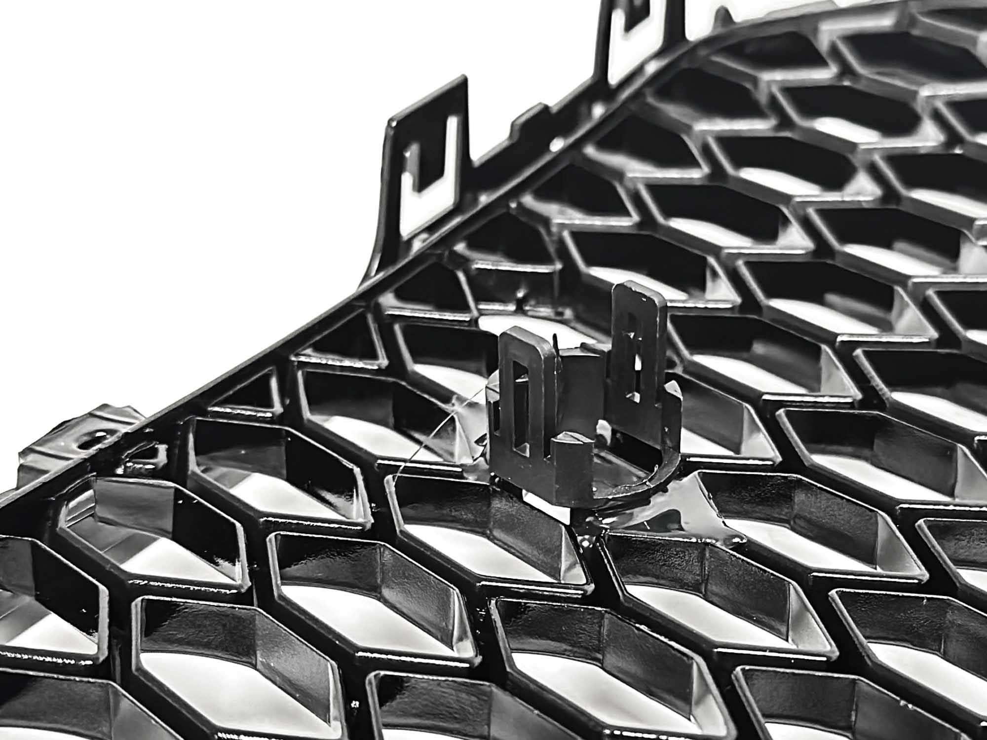 RS5 Style For 2013-2016 AUDI A5 S5 Front bumper black mesh Grill grille - Image 8