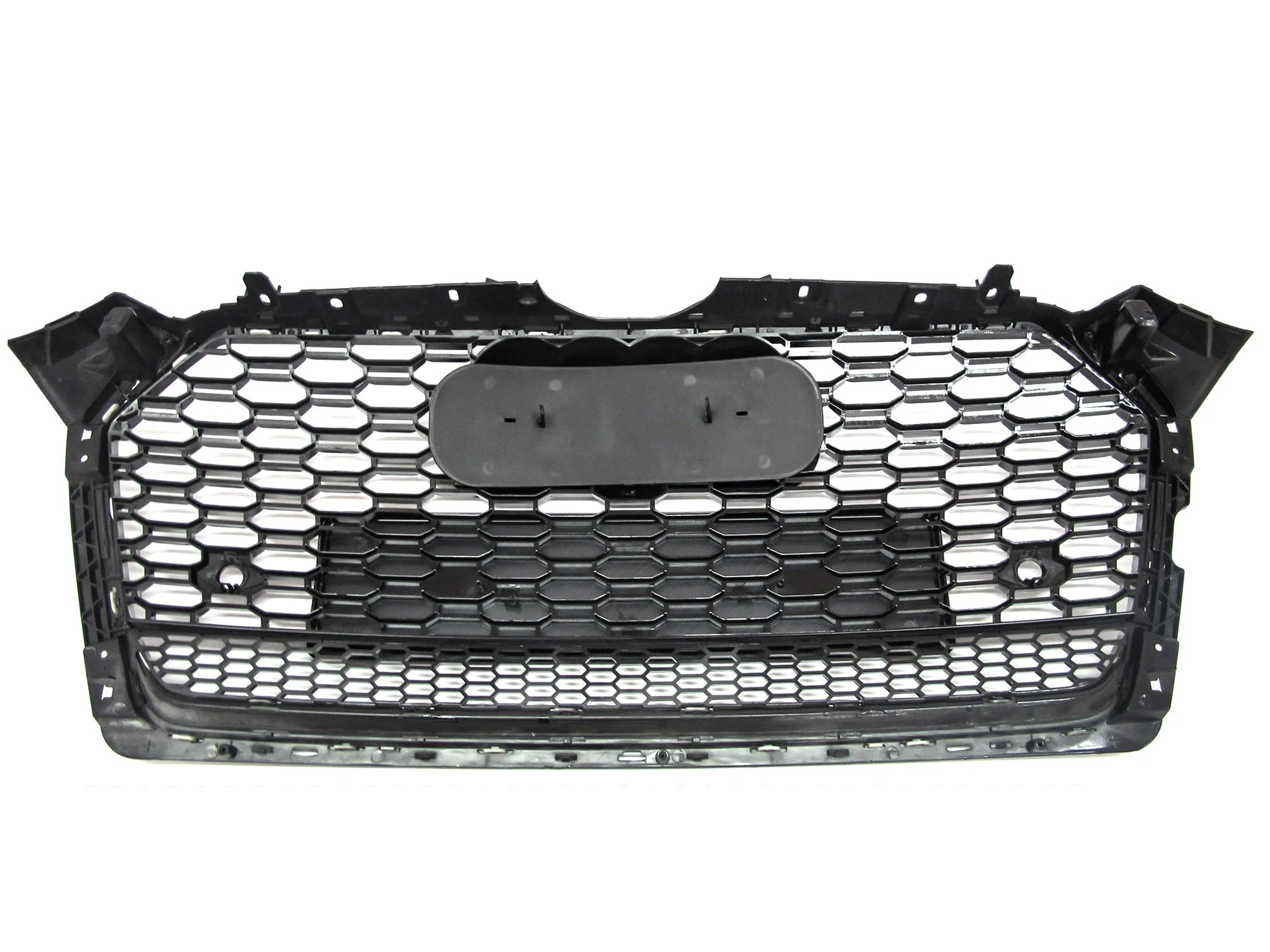 Gloss Black Honeycomb Front Grille for AUDI A5 B9 F5 S5 2017 2018 2019 - Image 11