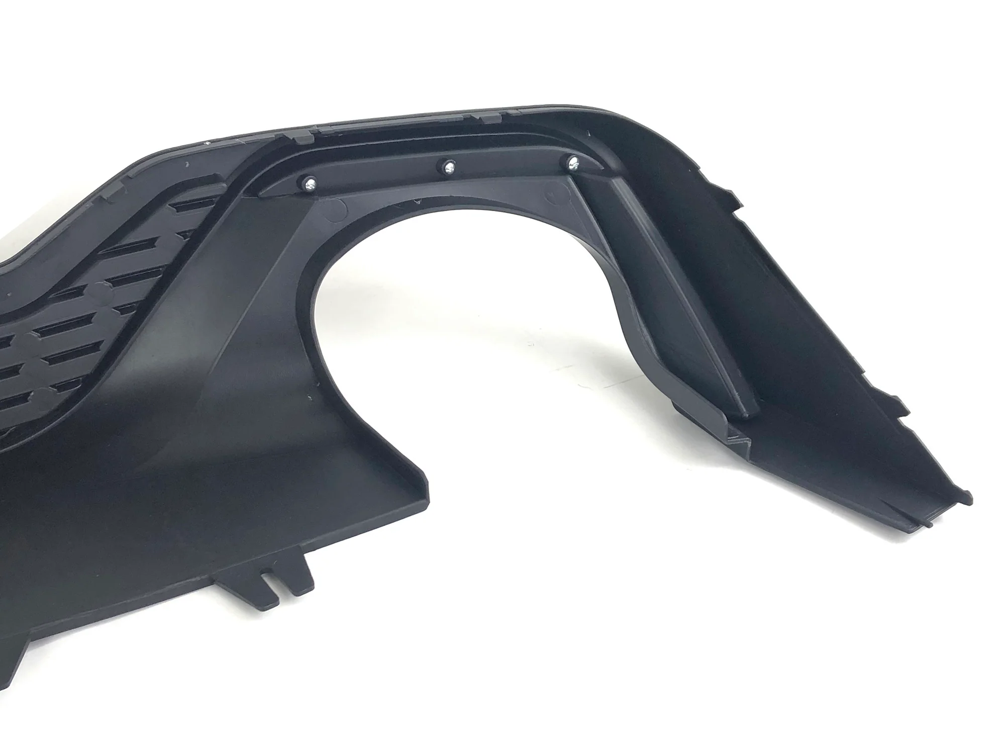 RS5 Style Gloss Black Rear Diffuser + Oval Exhaust Tips For Audi A5 S-line S5 B9.5 2020-2024 - Image 8