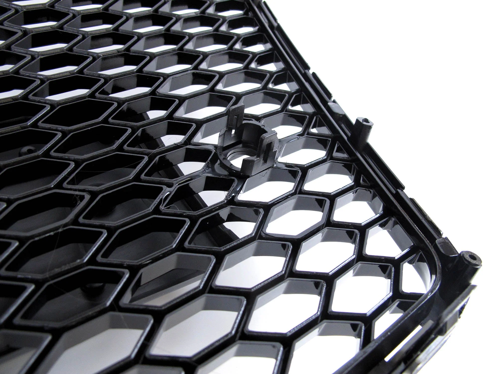 Gloss Black Honeycomb Front Grille Radiator for AUDI A7 C7 S7 2012-2014 2015 - Image 12