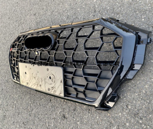 Front Bumper Grill Honeycomb for AUDI Q3 2019 2020 2021 2022 2023 2024 - Image 15