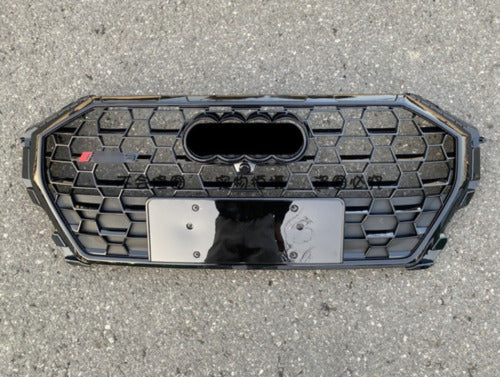 Front Bumper Grill Honeycomb for AUDI Q3 2019 2020 2021 2022 2023 2024 - Image 6