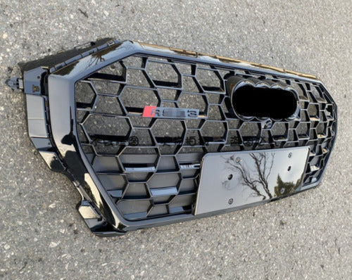 Front Bumper Grill Honeycomb for AUDI Q3 2019 2020 2021 2022 2023 2024 - Image 8