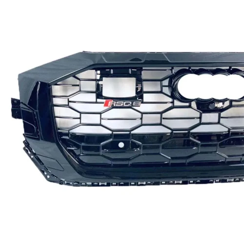 Honeycomb Black Front Grill For Audi Q8 SQ8 2019-2024 - Image 7