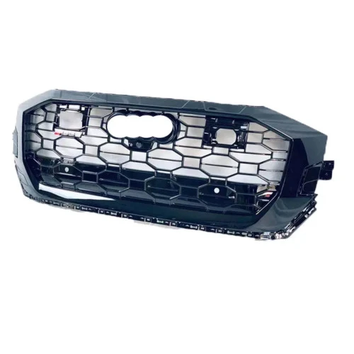Honeycomb Black Front Grill For Audi Q8 SQ8 2019-2024 - Image 8