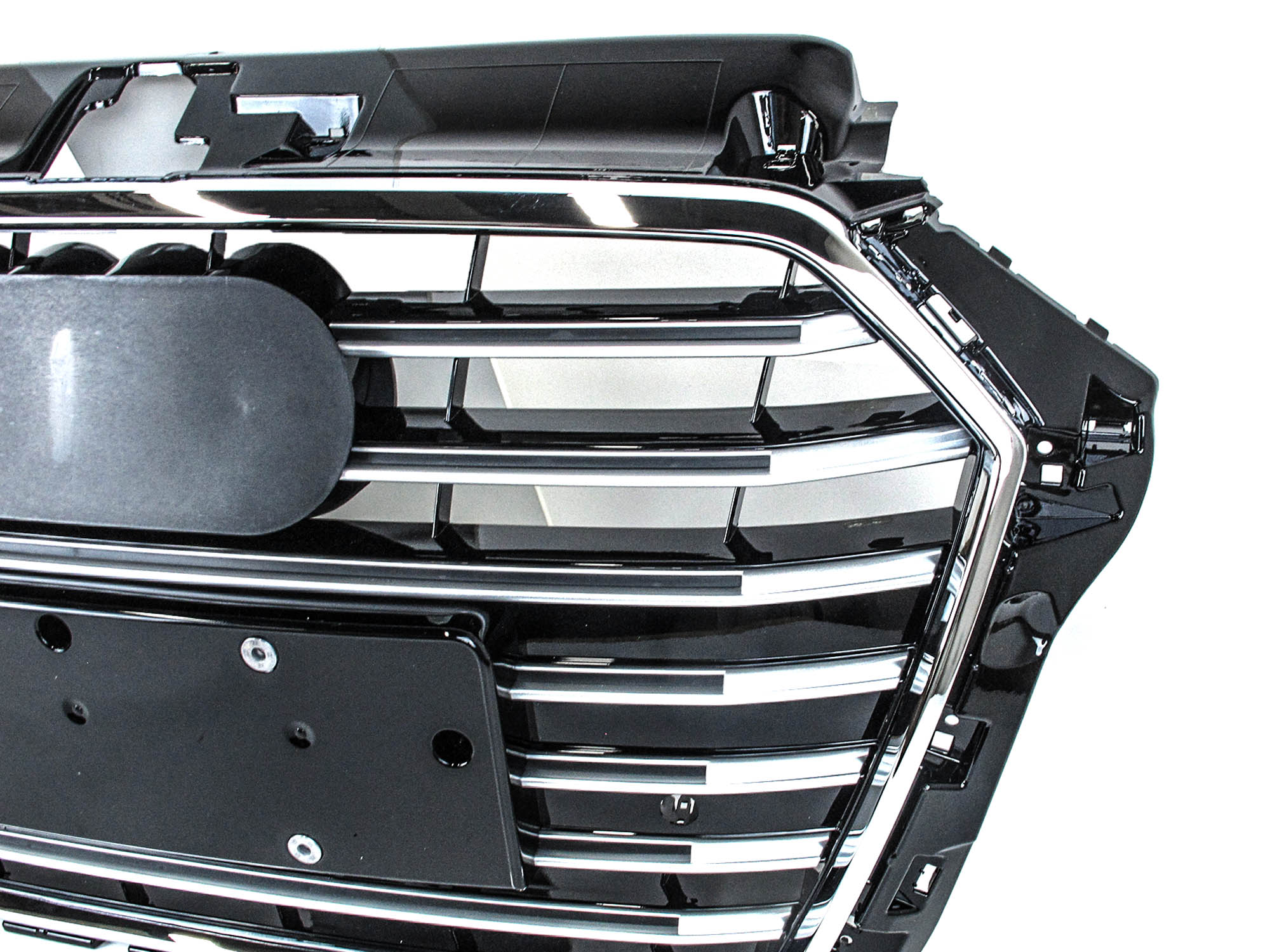 Chrome Front Bumper Grille for Audi A3 8V S3 2017-2020 w/o ACC fg286 - Image 8