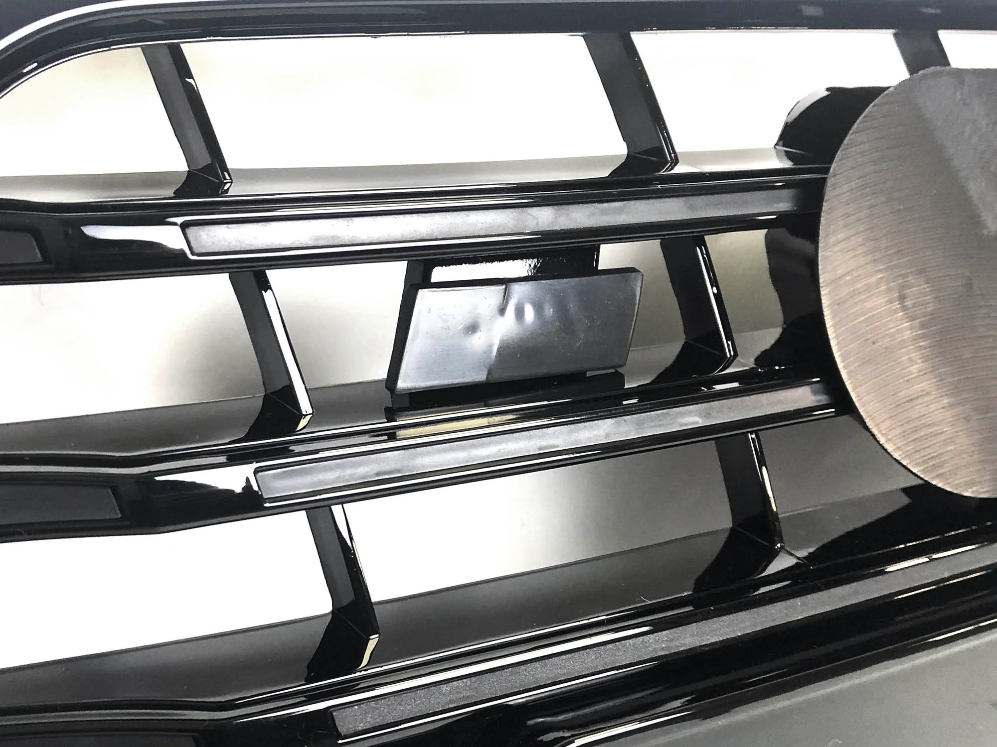Black Front Bumper Grill for AUDI A4 B8.5 S4 2013-2015 2016 fg206 - Image 8