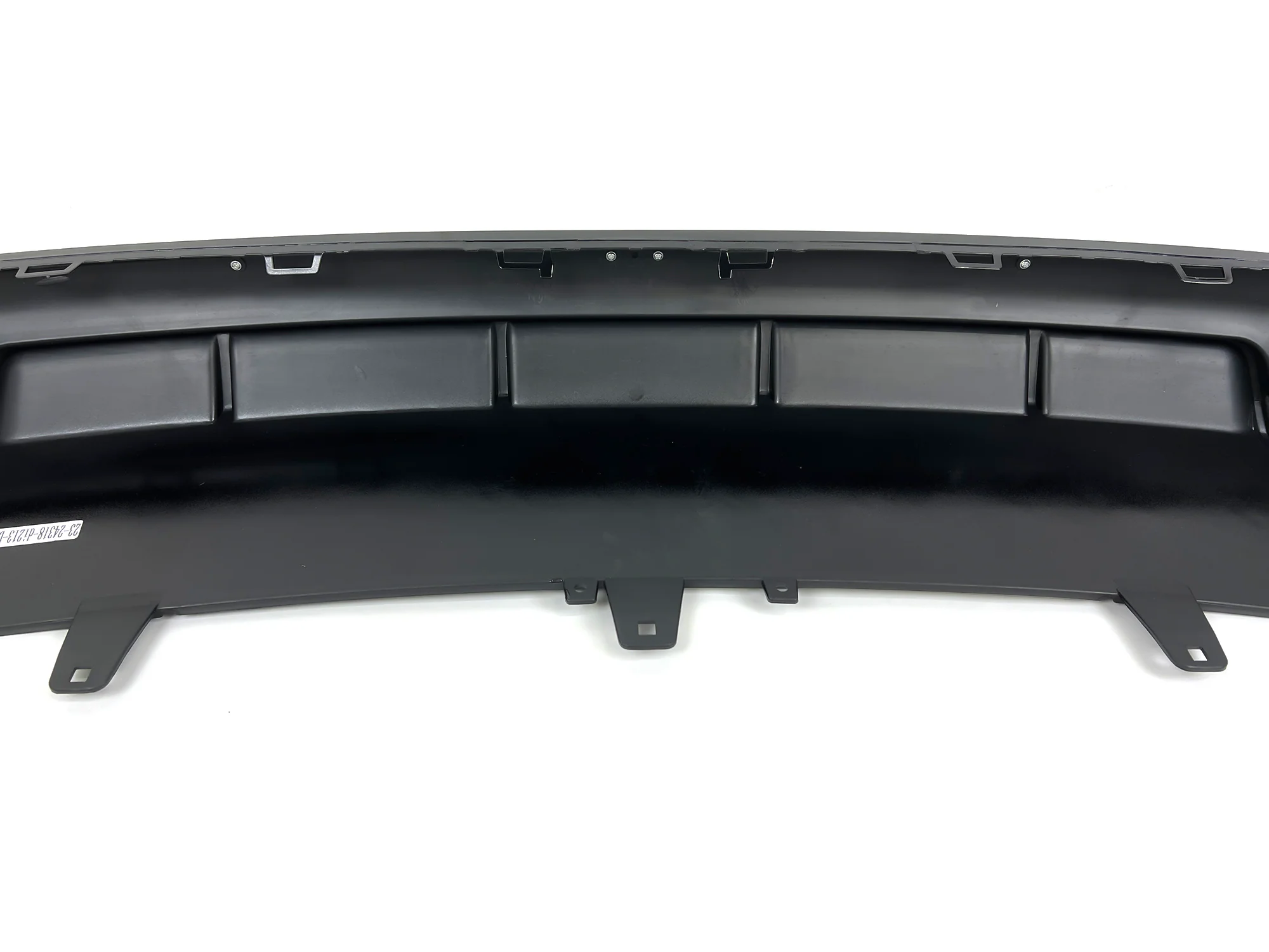 Gloss Black Rear Diffuser + Exhaust Tips For Audi A6 C7.5 Non-S-Line Sedan 2016-2018 - Image 9
