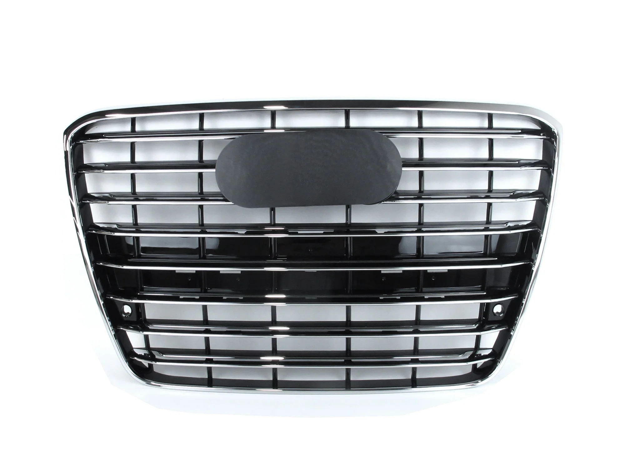 Chrome Front Bumper Grille Replace for AUDI A8 D4 2011-2014 - Image 4