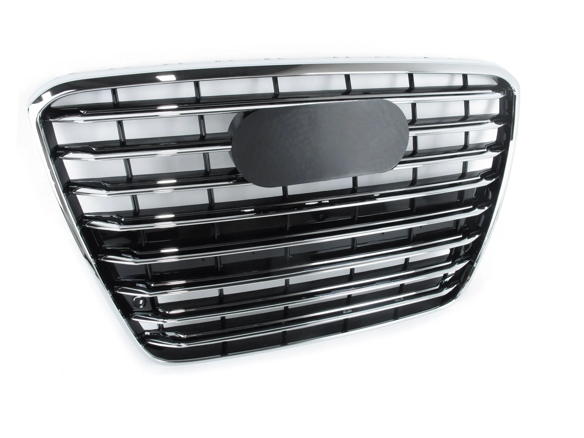 Chrome Front Bumper Grille Replace for AUDI A8 D4 2011-2014 - Image 5