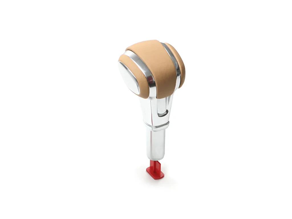 Beige / Black AT Black Gear Shift Knob Shifter Handle For Porsche Cayenne 2011-2017 - Image 14