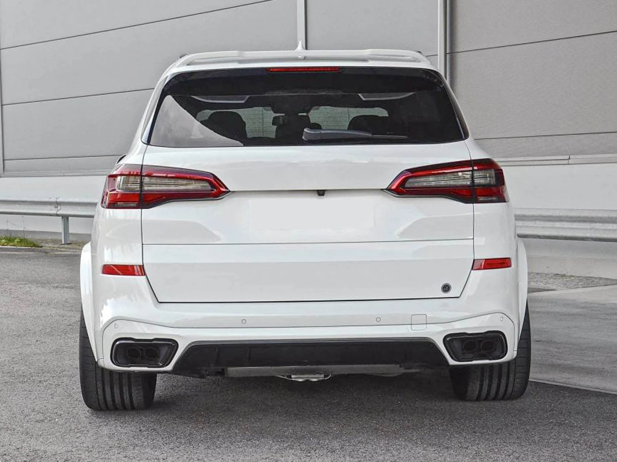 Left+Right For 2019+ BMW X5 G05 X6 G06 X7 G07 M-Sport Black Exhaust Tips Muffler Tips - Image 3