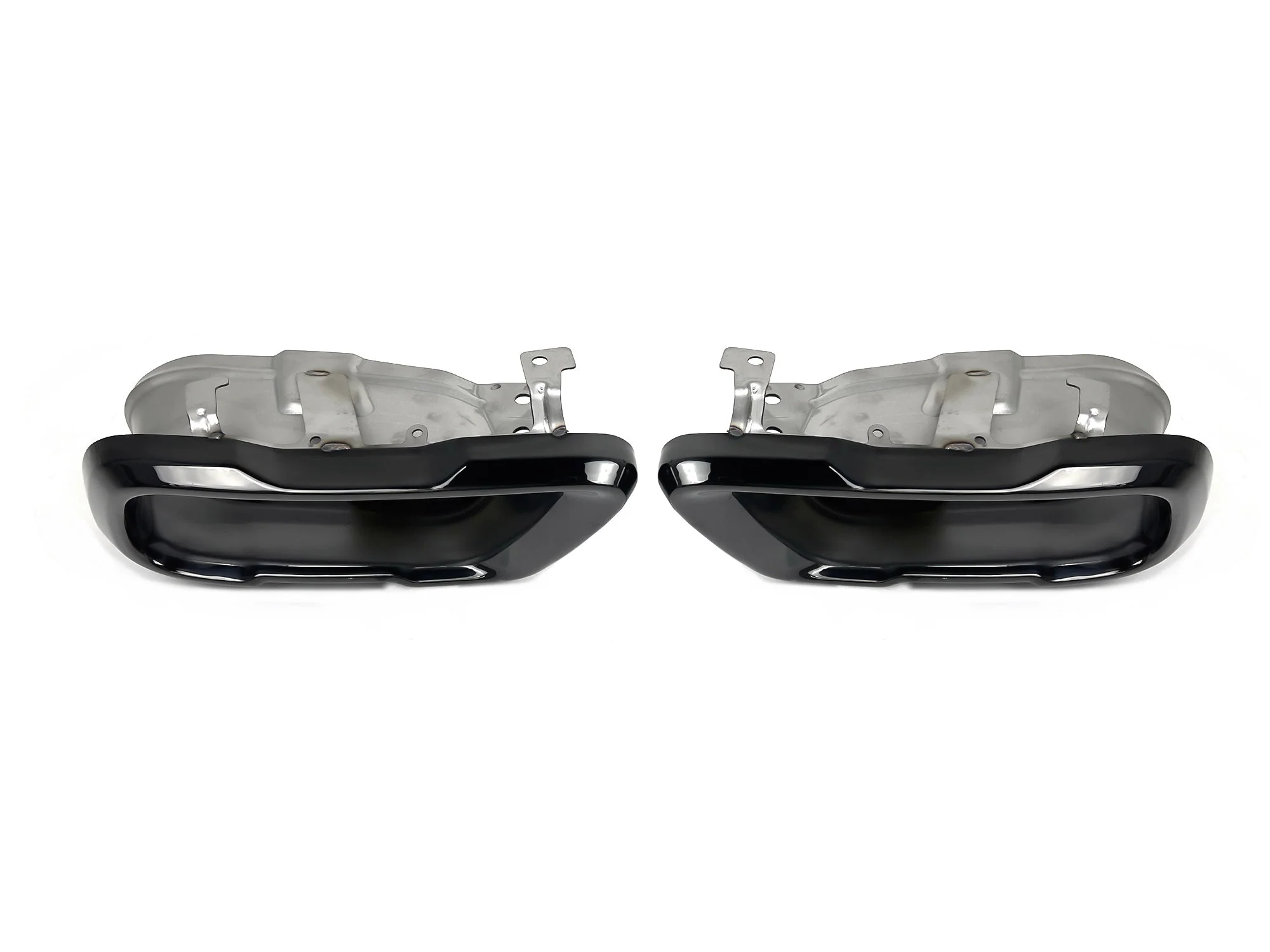 Left+Right For 2019+ BMW X5 G05 X6 G06 X7 G07 M-Sport Black Exhaust Tips Muffler Tips - Image 6