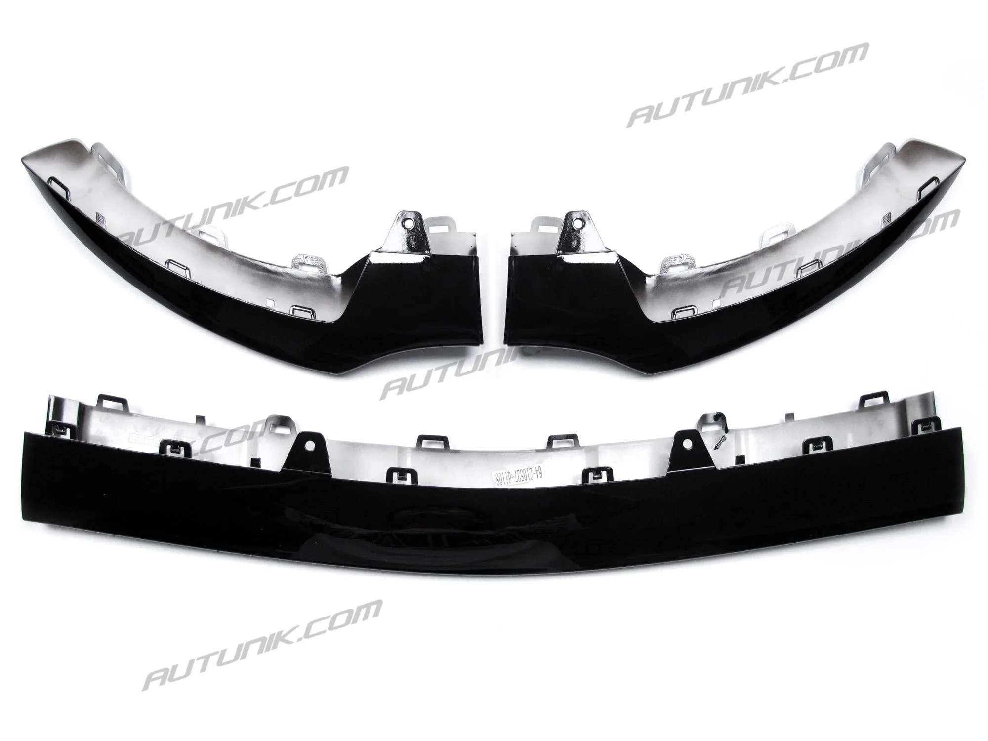 Glossy Black Front Bumper Lip Spoiler Molding Trim For Mercedes GLE C292 GLE43 AMG 2016-2019 di108 - Image 7