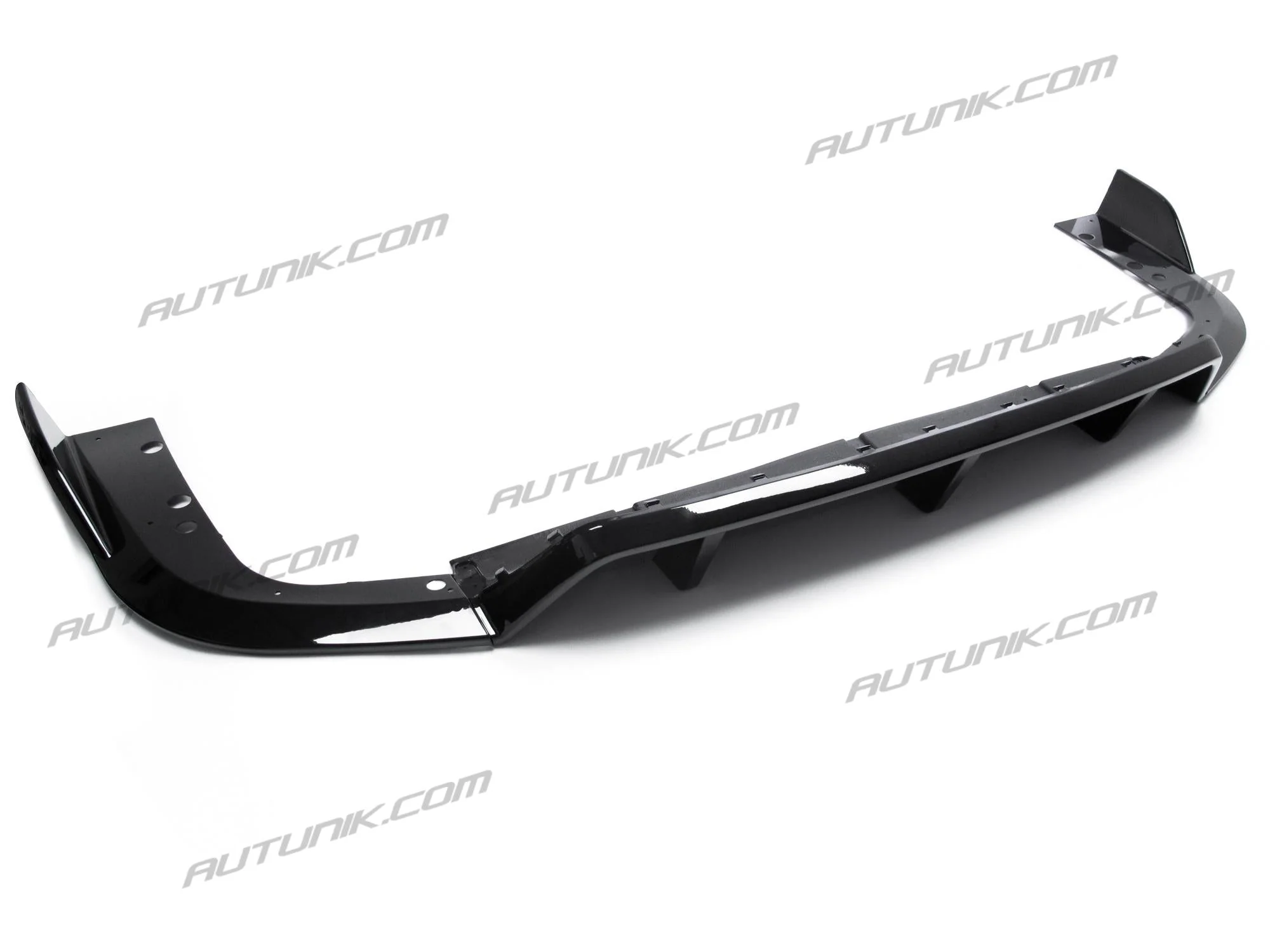 Gloss Black Rear Bumper Diffuser W/Corner Extension For BMW X5 G05 M Sport 2019-2025 - Image 5