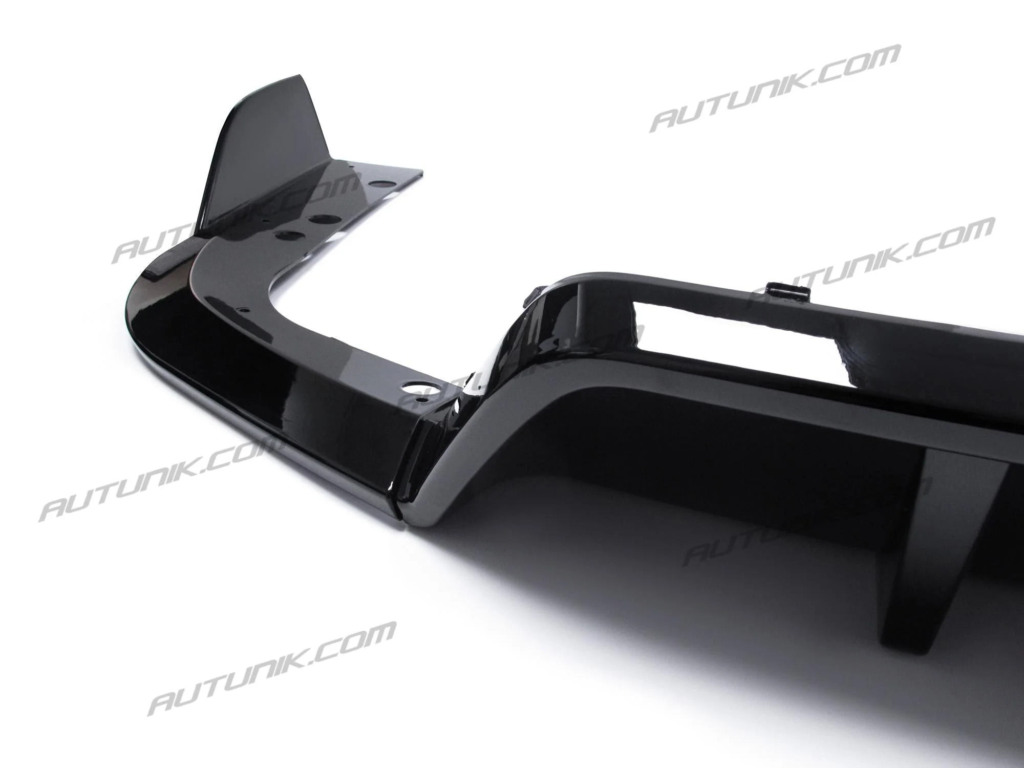 Gloss Black Rear Bumper Diffuser W/Corner Extension For BMW X5 G05 M Sport 2019-2025 - Image 9