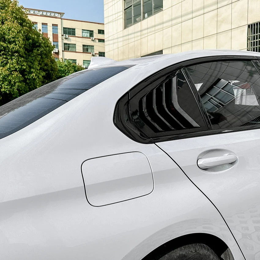 Side Rear Window Louver Shutter Cover For BMW 3-Seires G20 Sedan 2019-2022 - Image 20