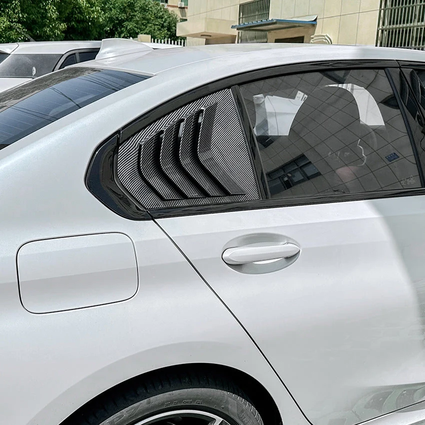 Side Rear Window Louver Shutter Cover For BMW 3-Seires G20 Sedan 2019-2022 - Image 27