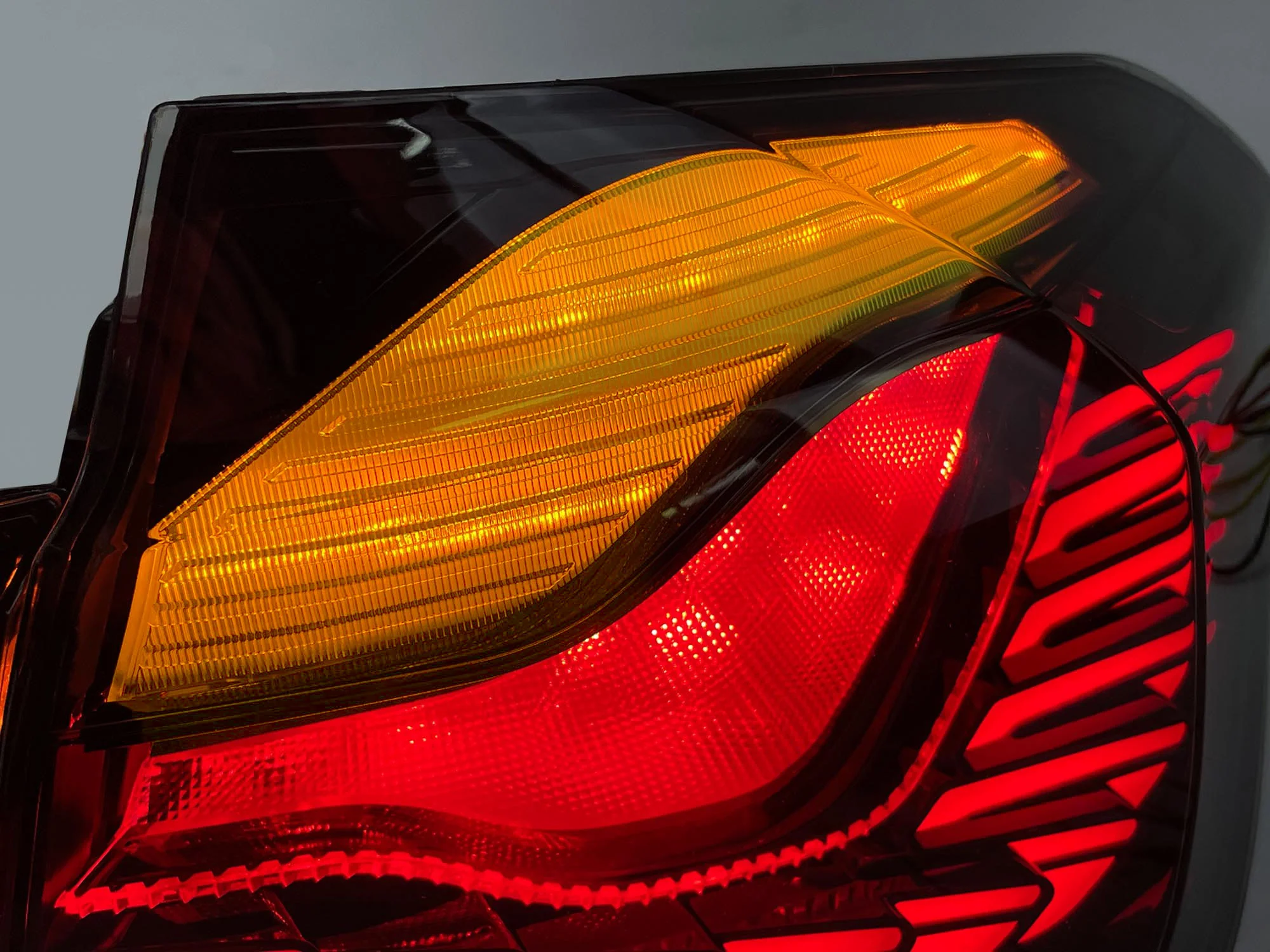 GTS Style OLED LED Tail Lights For BMW 3 Series F30 F35 F80 M3 2012-2018 Smoke Lens - Image 7