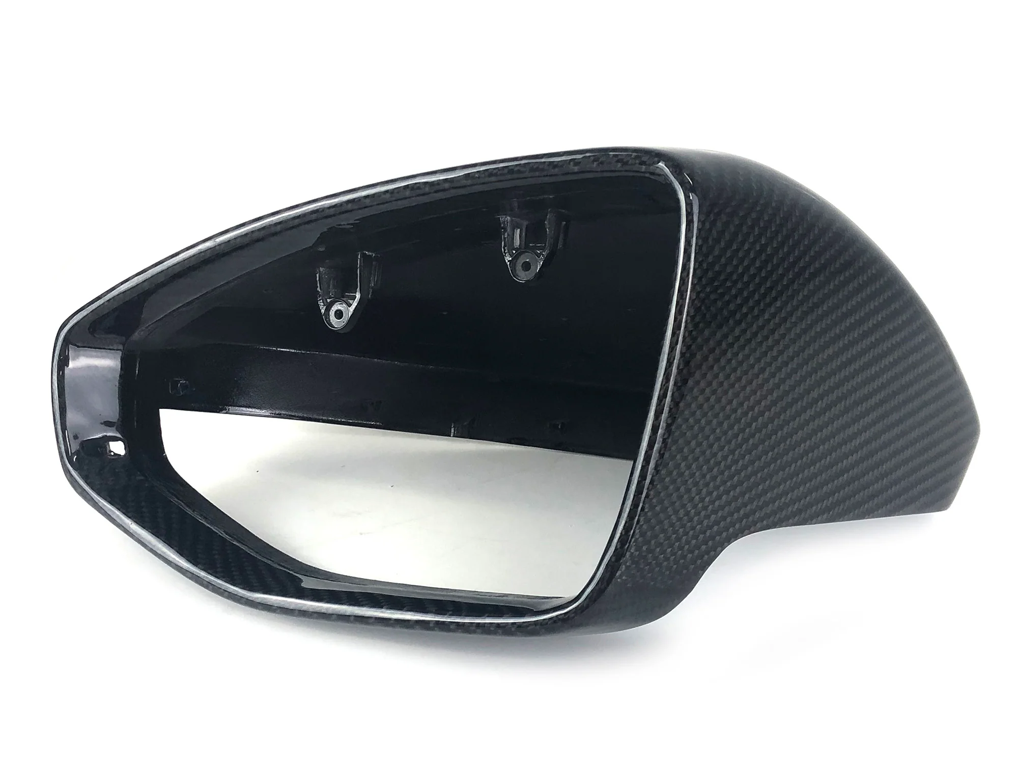 Real Carbon Fiber Mirror Cover Caps Replace for Audi A6 S6 RS6 A7 S7 RS7 C8 2019-2025 - Image 12