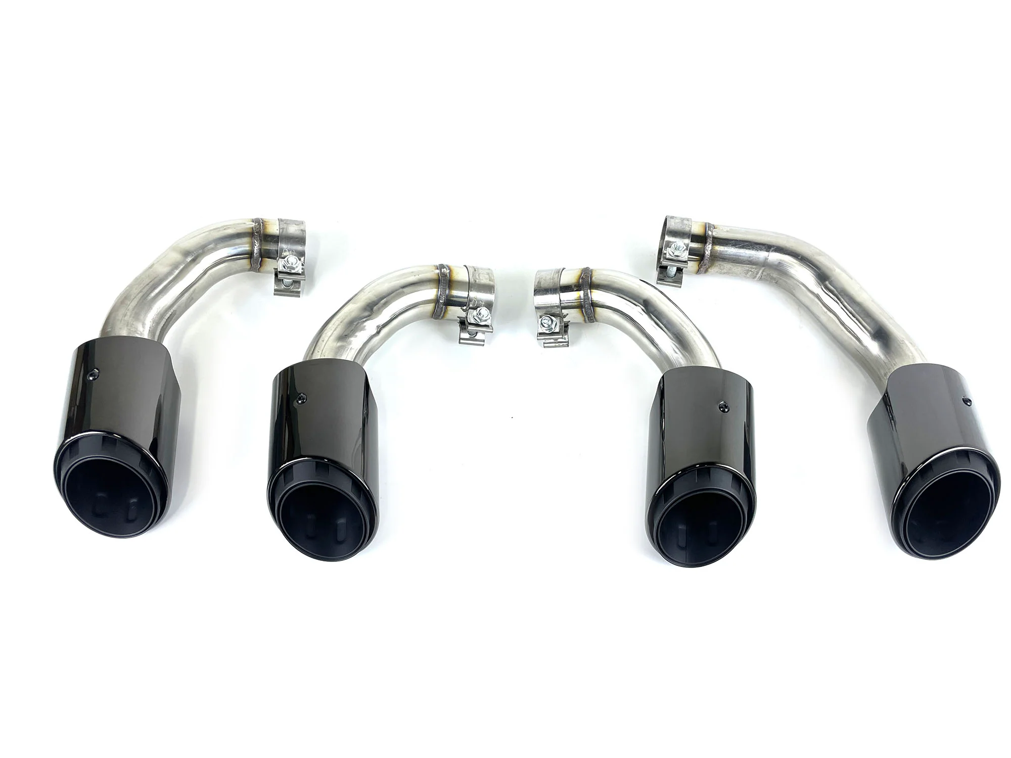 4pcs Black Exhaust Tips for Porsche 92A Cayenne S 2019-2026 - Image 7