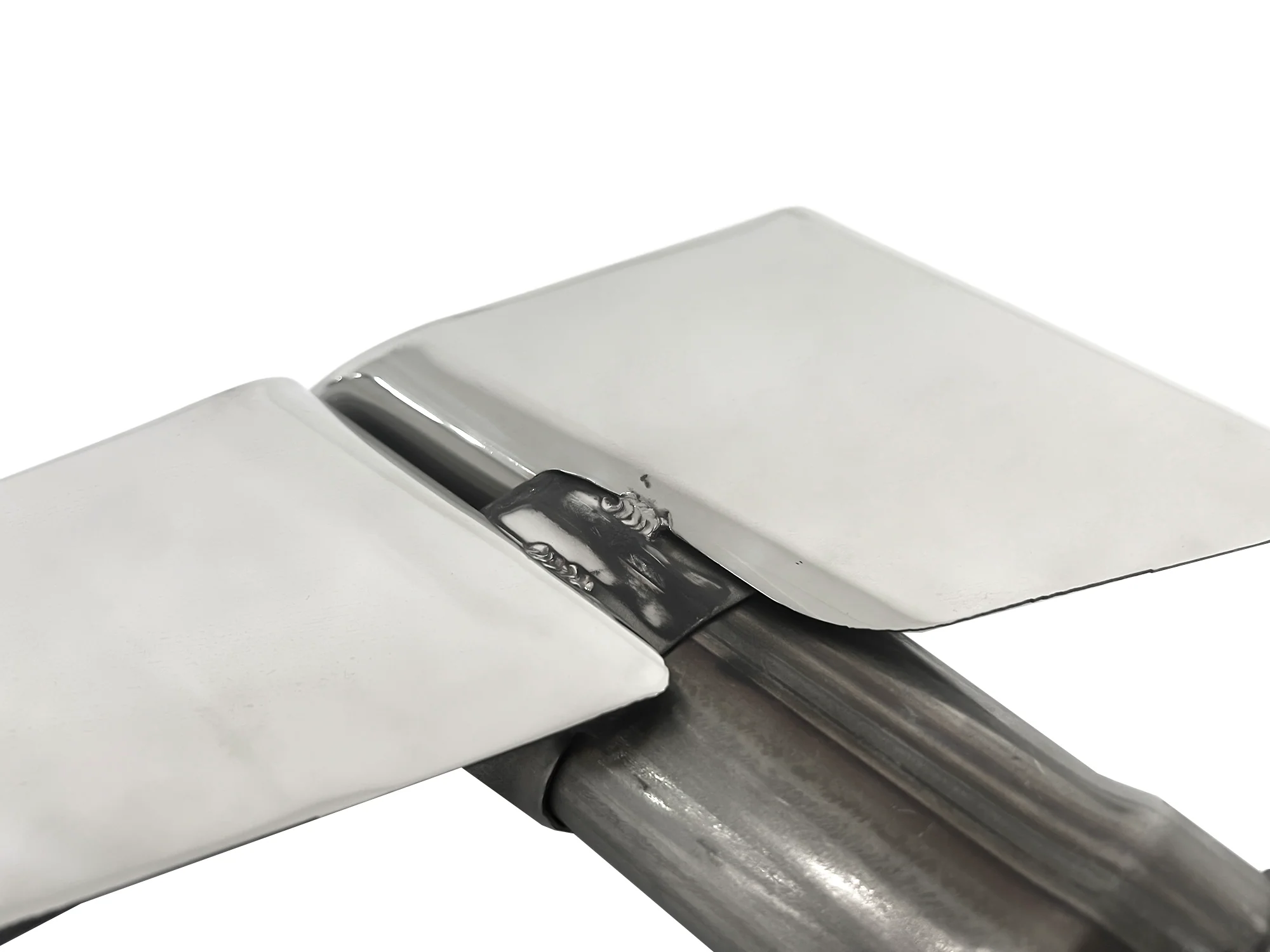 Chrome Square Exhaust Tips for Audi Q7 3.0L Gasoline 2016–2019 | 55mm Inlet - Image 10