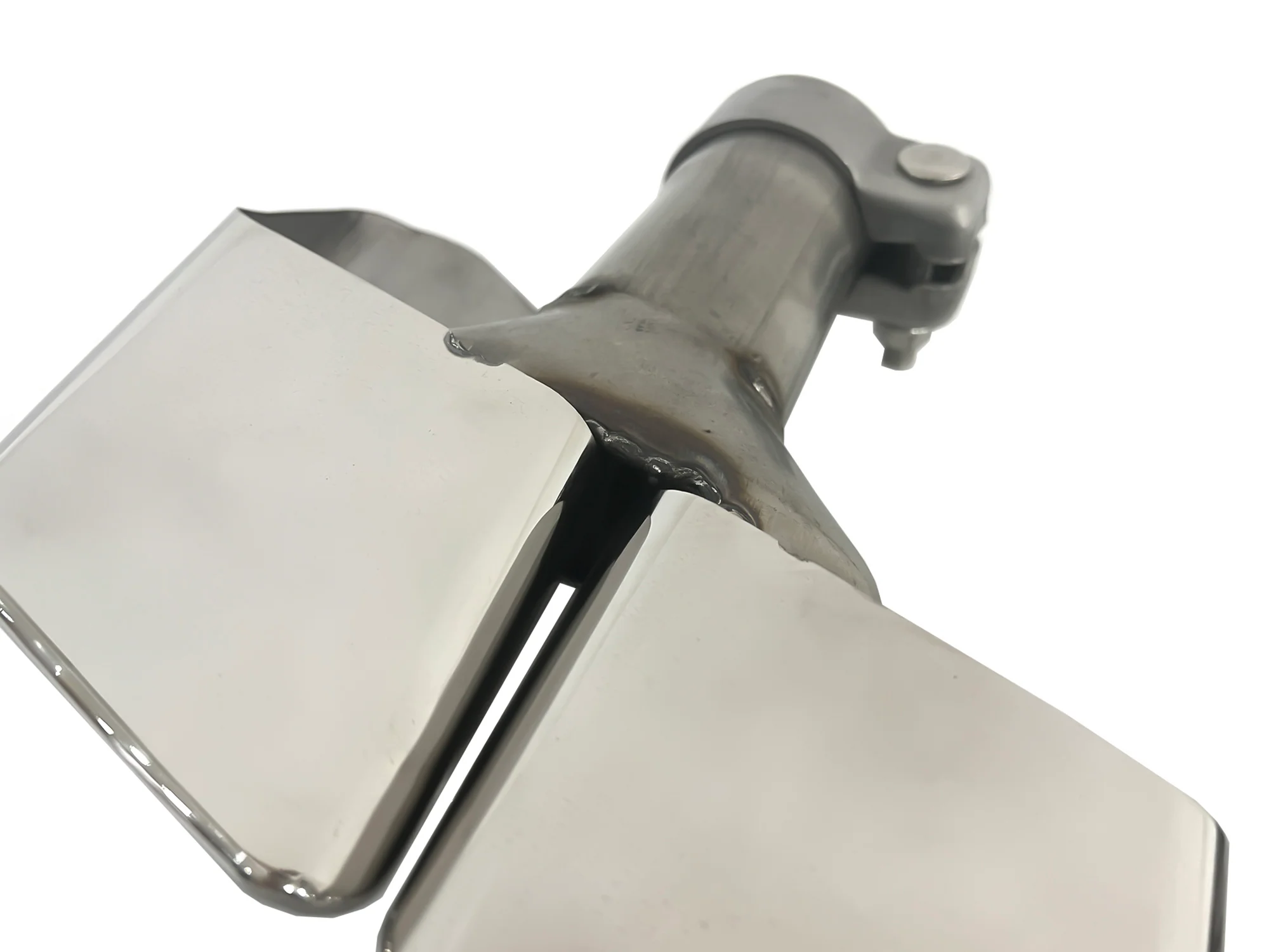 Chrome Square Exhaust Tips for Audi Q7 3.0L Gasoline 2016–2019 | 55mm Inlet - Image 7